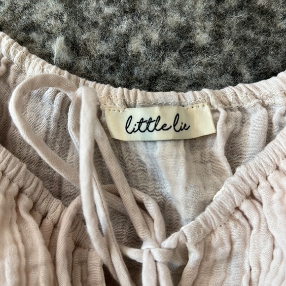 Little Lie Tie Up Top - Picture 5 of 7